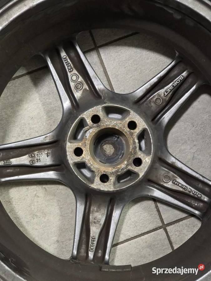 Alufelgi Borbet 17 5x100 pomorskie Gdańsk sprzedam