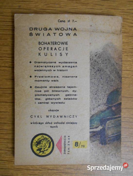 Żółty Tygrys Świt pod Lenino 879 Rok wydania 1979 sprzedam