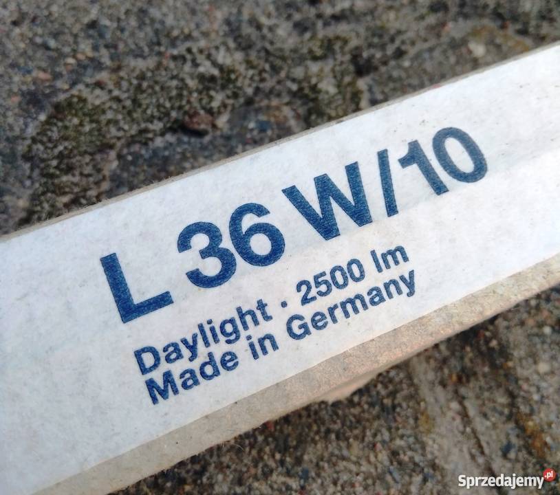 Lampa jarzeniowa oprawa jarzeniówki ZALUX Konstancin-Jeziorna