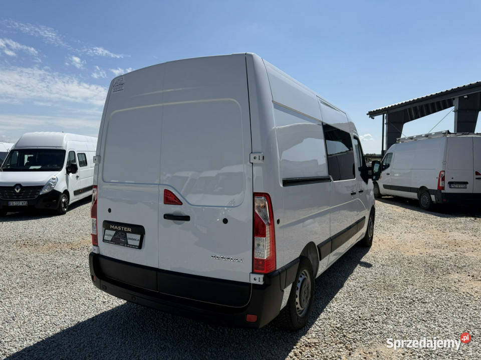 Renault Master średniak L2H2 Brygadówka 7osobowa komputer pokładowy Motoryzacja