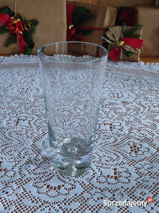wazon flakon szklany Krosno Kielce