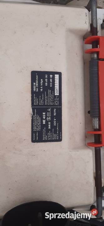 Kosiarka elektryczna GUTBROD HE45E na części Strzyżów