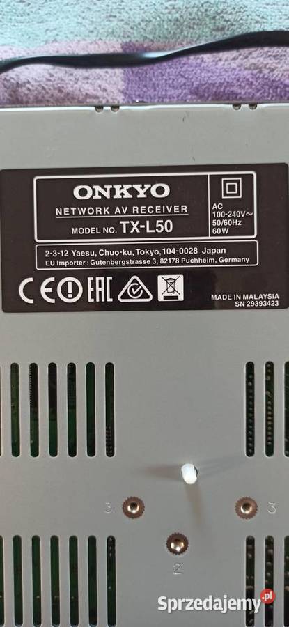 Amplituner Sieciowy Kino Domowe ONKYO Łódź