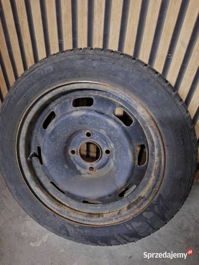 Felgi stalowe z oponami 4x108 18555r15 citroen kujawsko-pomorskie Sugajno