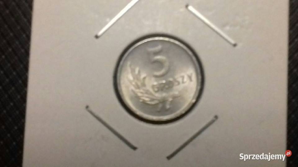 Moneta 5 groszy 1962r PRL ładna śląskie Katowice