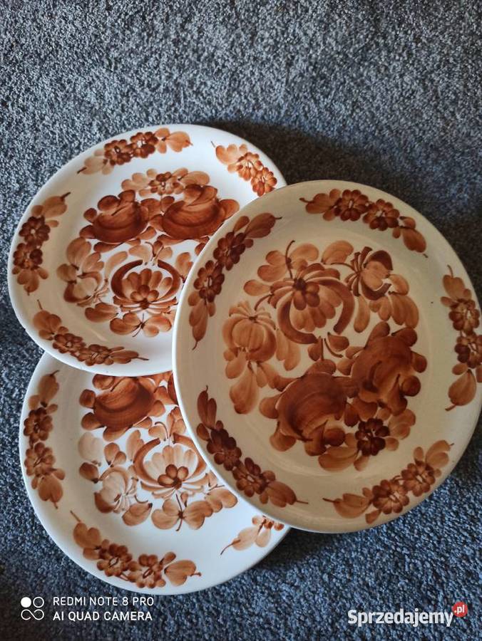 Talerze Włocławek PRL