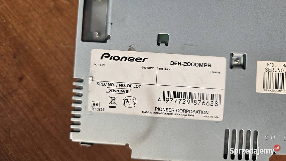 Radio CD Pioner sprzedam
