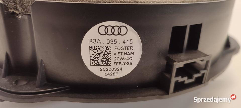 AUDI A1 82A A3 8Y GŁOŚNIK DRZWI PRZÓD 83A035415 osobowe