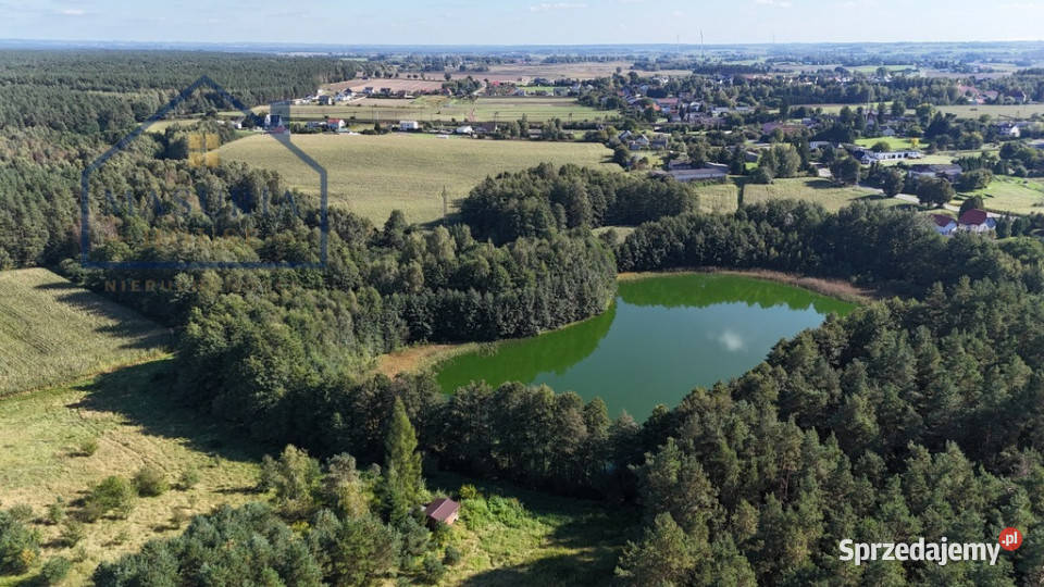DZIAŁKA BUDOWLANA Z LINIĄ BRZEGOWĄ JAMIELNIK polna