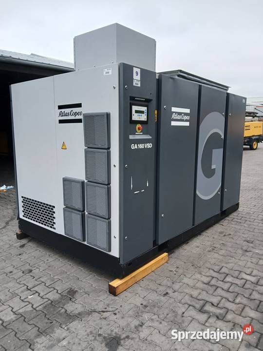 Sprężarka ATLAS COPCO GA160VSD 186kW 4821836mmin opolskie Wilków