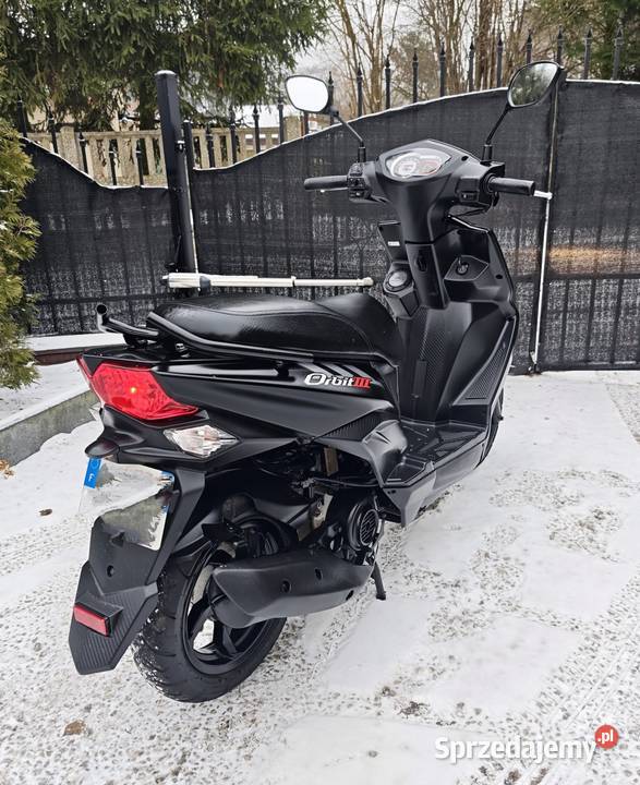 Skuter Sym Orbit 3 2024r 50cc 2200 Wtrysk 4T USB Łask sprzedam