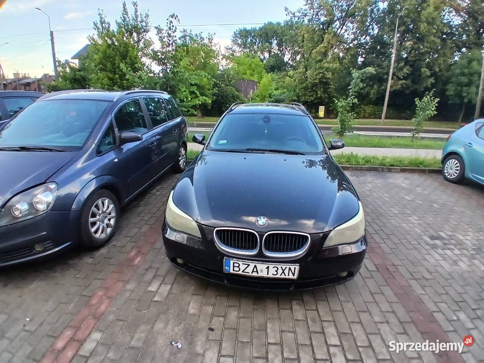 BMW 530 D E61 2005 Zarejestrowany Uszkodzona Seria 5
