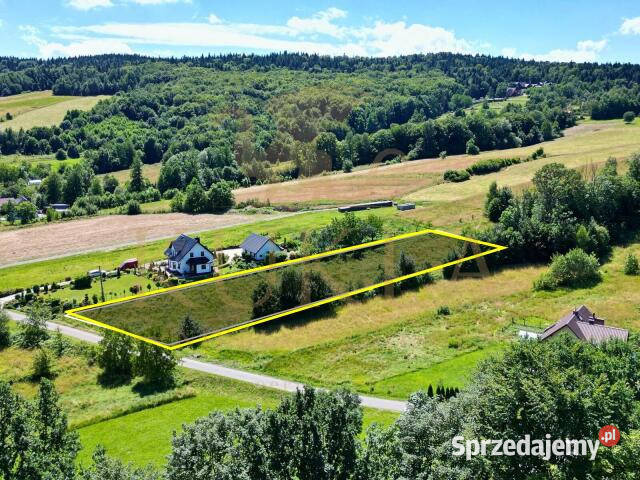 sprzedaży działki Iwkowa 2216m2 asfalt