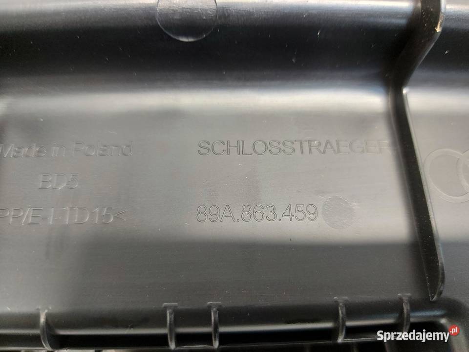 Audi Q4 ETRON 89A 89E OSŁONA PASA BAGAŻNIKA