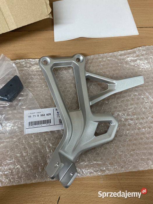 Nowy Set Lewy BMW F 750 GS 18L podnóżek pasażera wielkopolskie Poznań