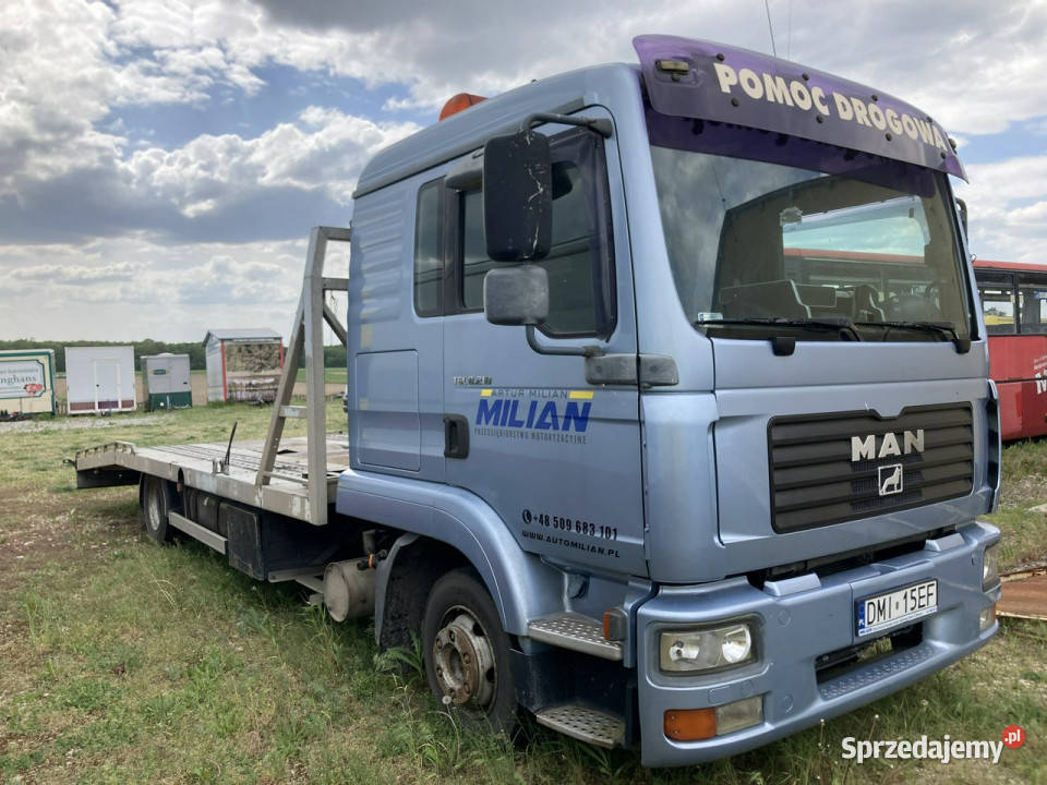 MAN TGL 8210 Pomoc drogowa Autolaweta x 2 MAN Syców sprzedam