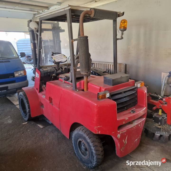 wózek widłowy na blizniaku diesel udzwig 3t diesel Bolesławiec