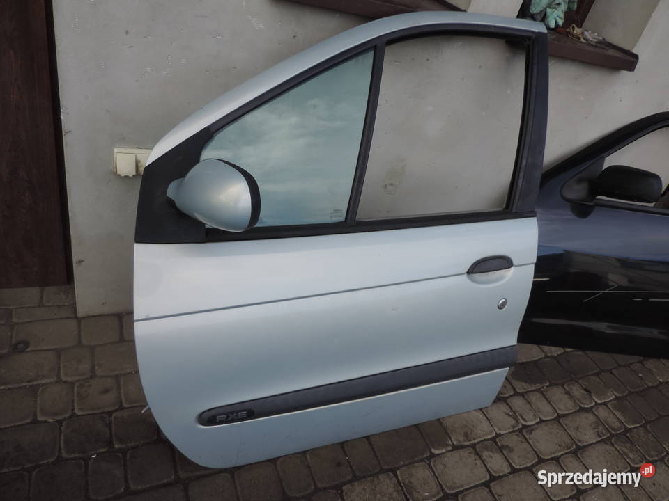 DRZWI LEWY PRZÓD RENAULT SCENIC 1 FL LAKIER małopolskie Nowy Sącz