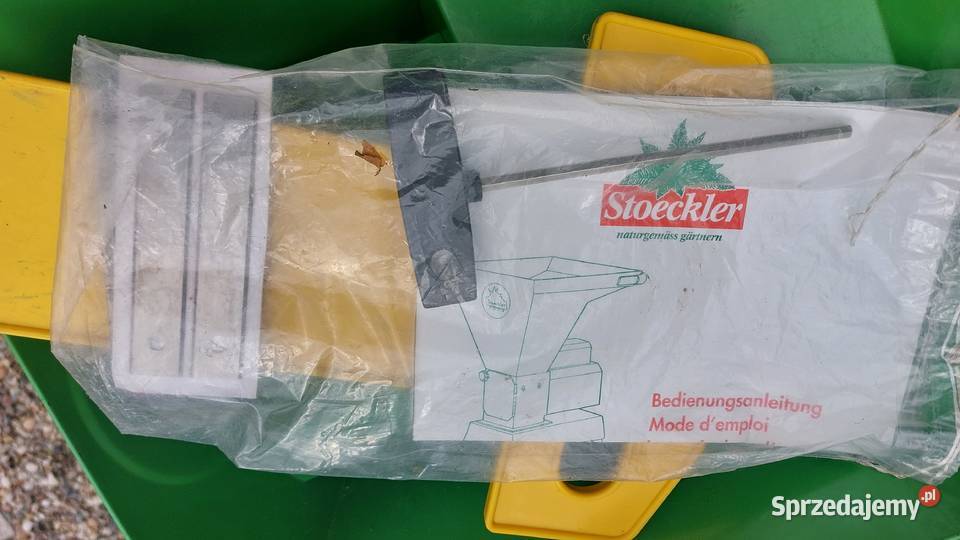 Rozdrabniacz ogrodowy walcowy Miłków sprzedam