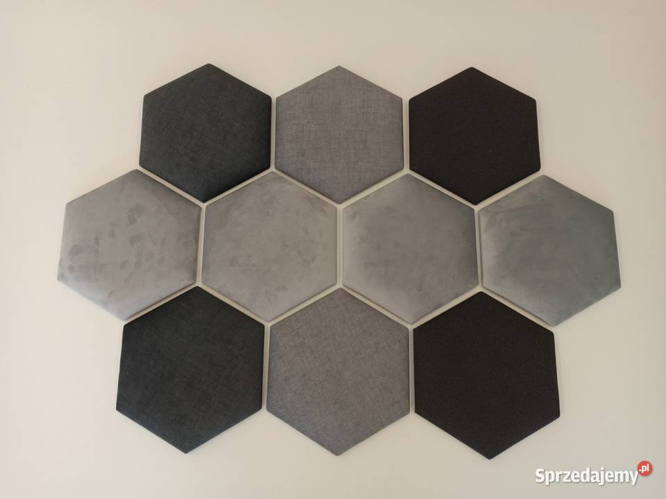 Panel tapicerowany Hexagon sześciokątny Radom 3cm sprzedam