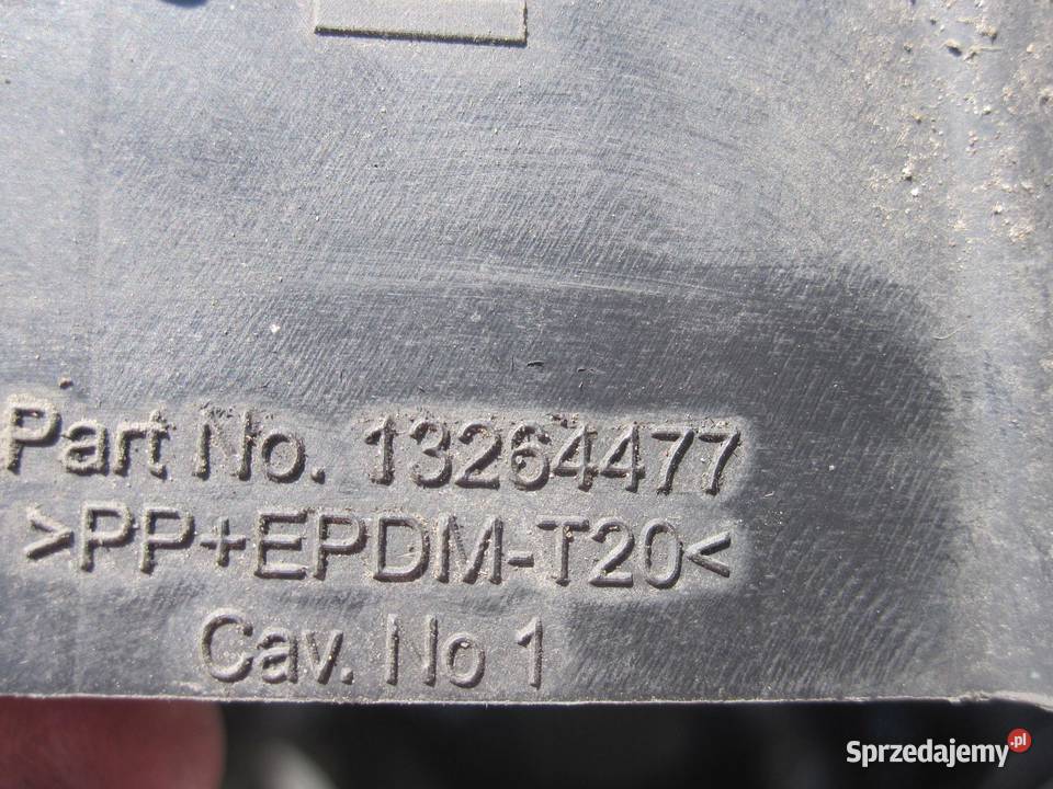 ASTRA J 12r ślizg wspornik zderzaka 13264477