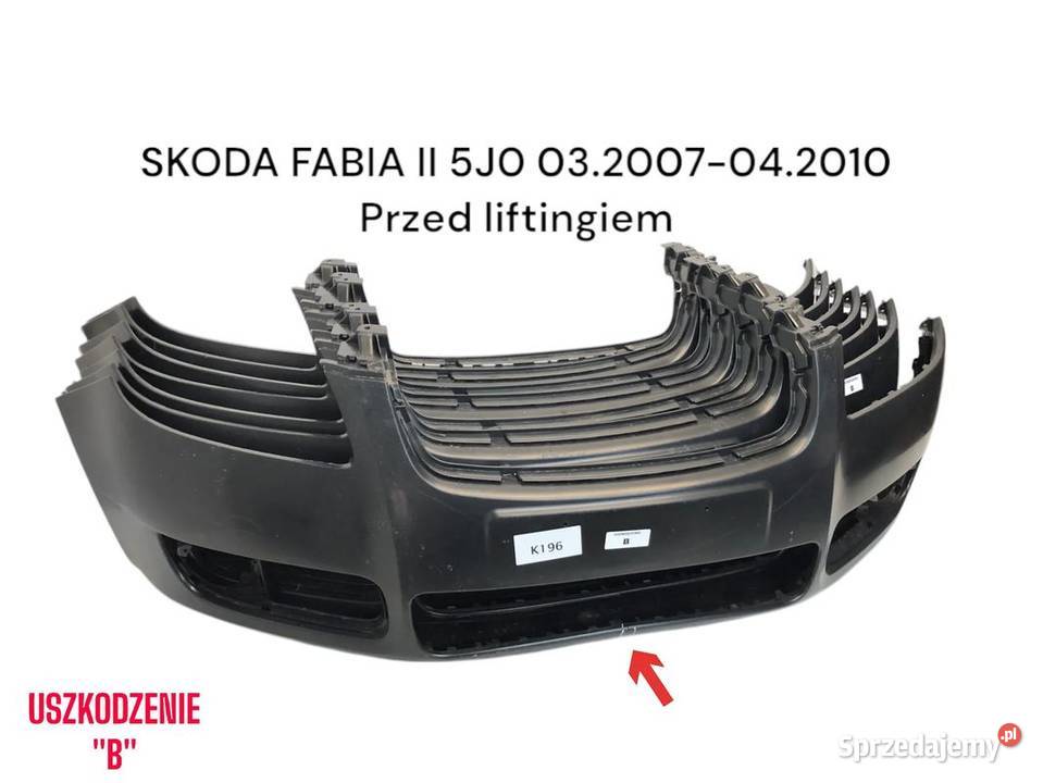 SKODA FABIA 2 II 5J0 20072010 PRZED LIFTEM Skarżysko-Kamienna