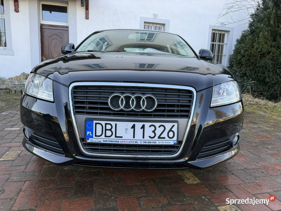 Audi A3 Sportback 16MPI 102 Sportback z Niemiec Rok produkcji 2009 Ocice