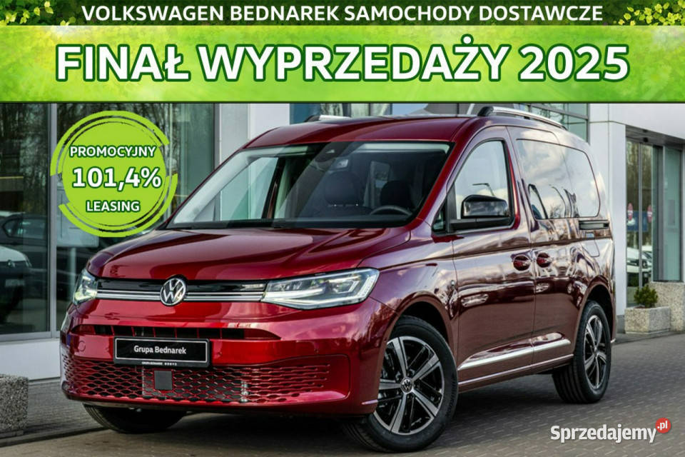 Volkswagen Caddy Style 20 TDI 122 DSG Dostępny Łódź