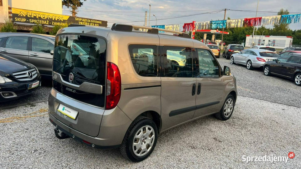 Fiat Doblo 7 os 14 Benz Fabryczne LPG Salon I Wł światła do jazdy dziennej Doblo Świdnica
