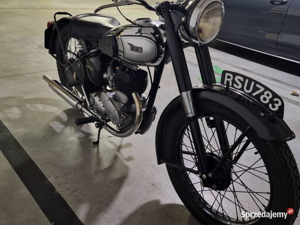 Angielski Junak BSA C10 1949r 250cc 250cm3 Toruń
