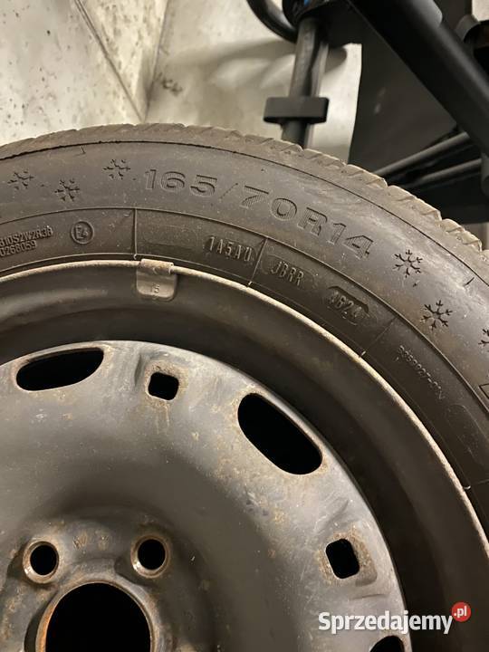 Opony zimowe z FELGAMI 16570 R14 Dunlop Winter małopolskie