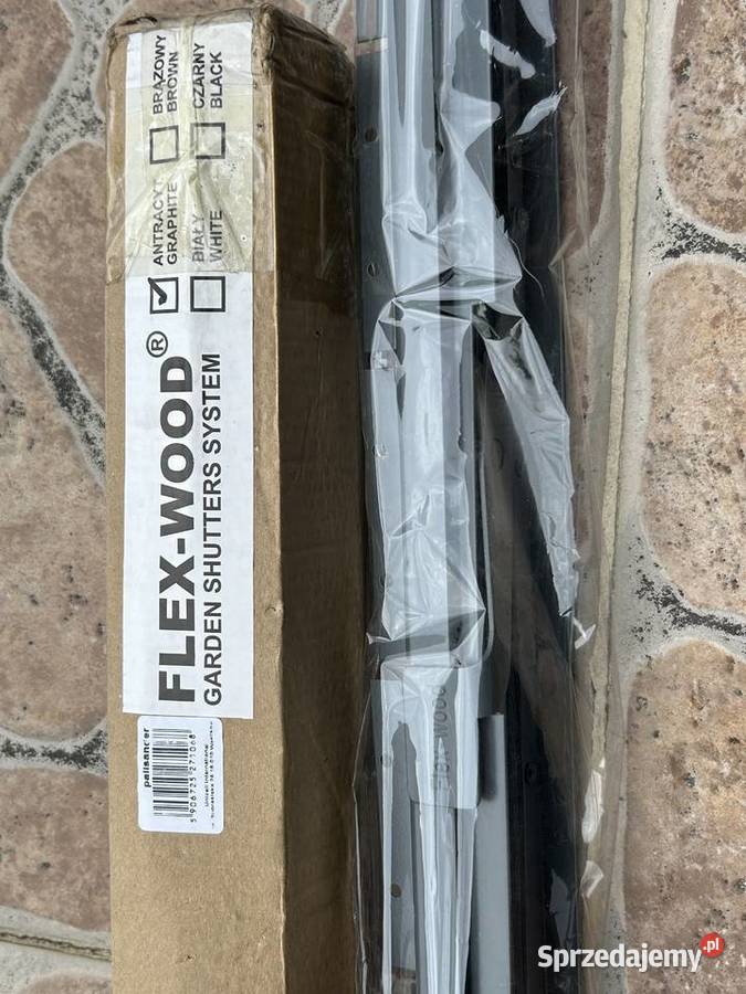 Mechanizm stalowy do żaluzji FLEXWOOD kolor Jawornik