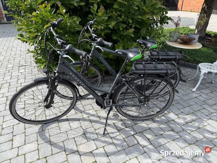2 sztuki damski męski rowery elektryczne Zundapp Rychwał