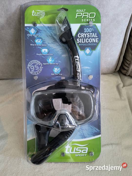 Maska Tusa UC 3325 Nurkowanie Sport i Wypoczynek Łódź
