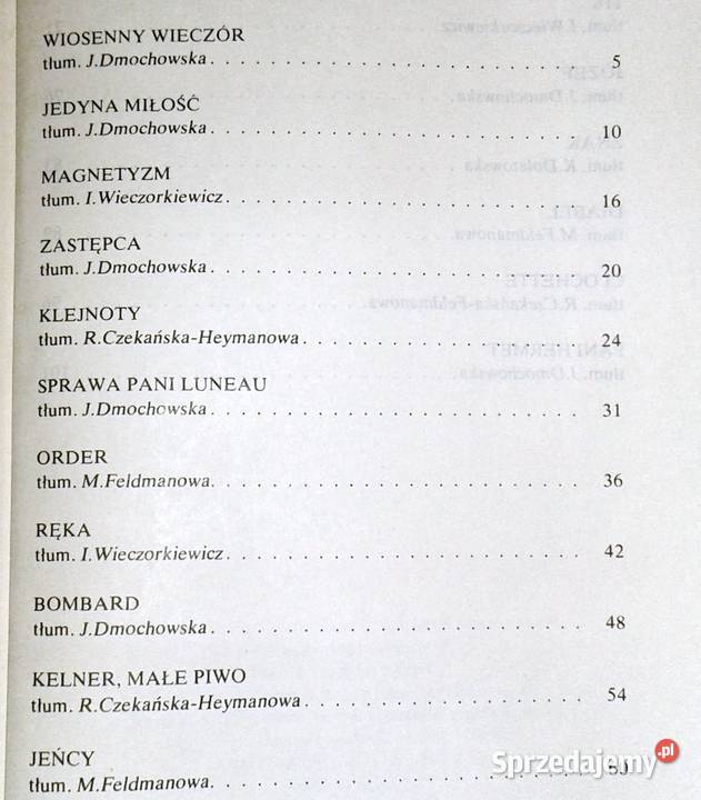 Jedyna miłość Guy de Maupassant Chełm