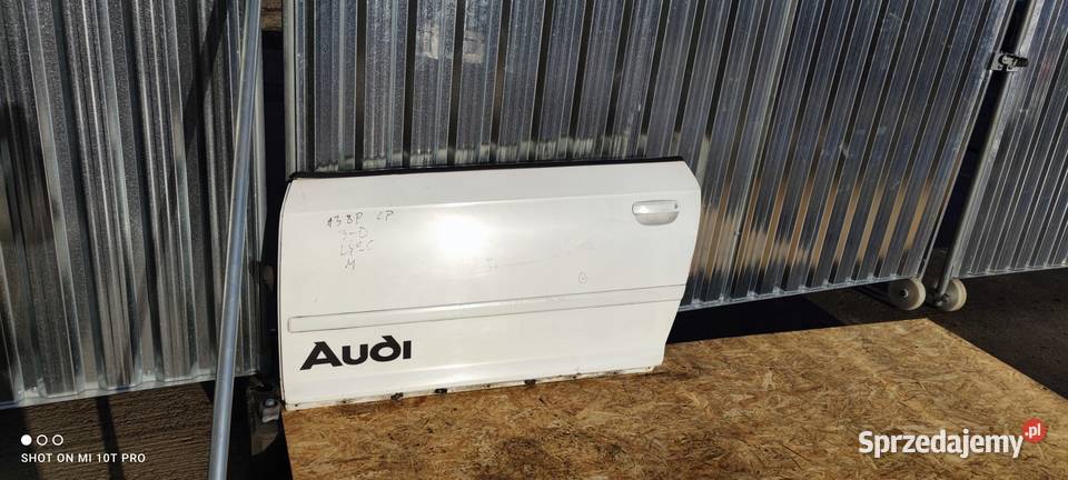 DRZWI LEWY PRZÓD AUDI A3 8P LIFT LY9C 3DRZWI Przystajń