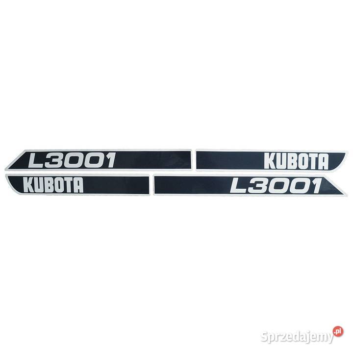 Naklejki Kubota L3001 52510014 podkarpackie Tajęcina sprzedam