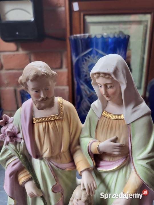 Figurka Świętej rodziny Antyki, Sztuka, Kolekcje Rybnik