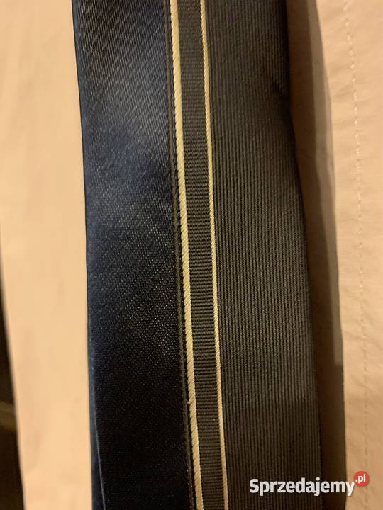 Krawat męski dwukolorowy wąski hand nade śląskie Częstochowa