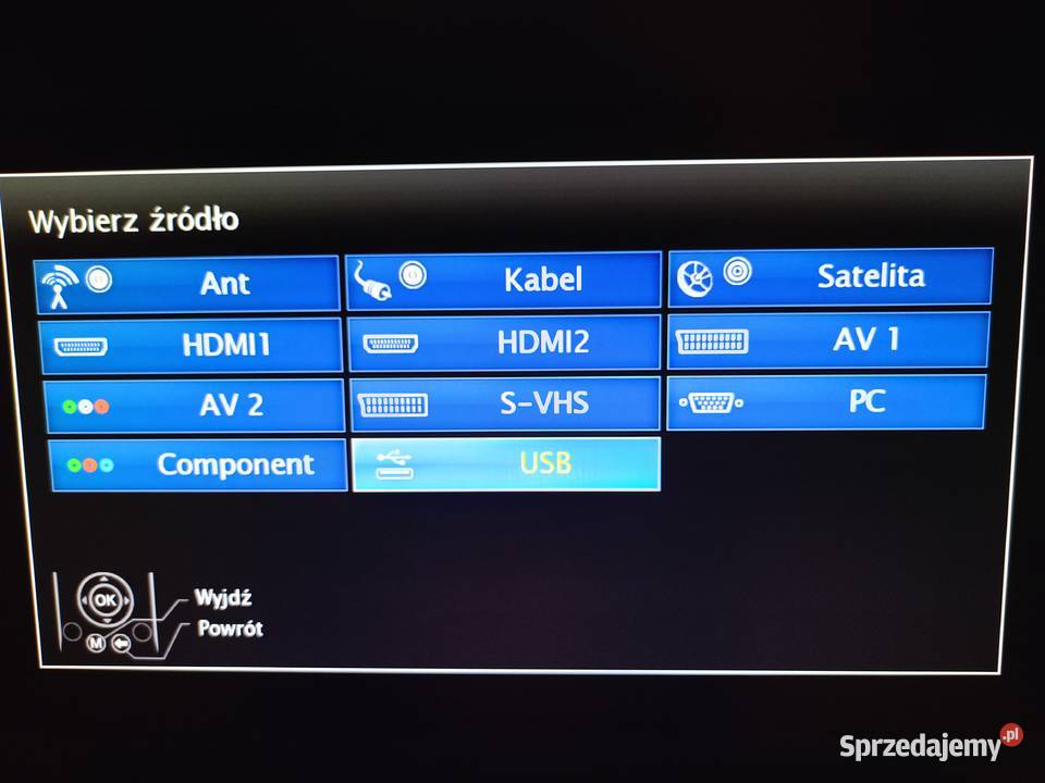 Telewizor Led GRUNDIG 22 Cale USB Full HD Drawski Młyn