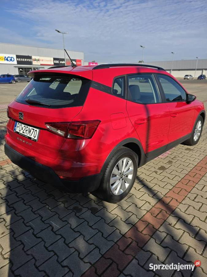 Seat Arona 2020r salon 1 właściciel i 48 kupiony w polskim salonie Swarzędz