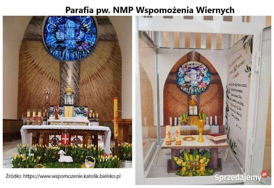 Lampion z wnętrzem kościoła wyjątkowy prezent Boże Narodzenie Żory sprzedam