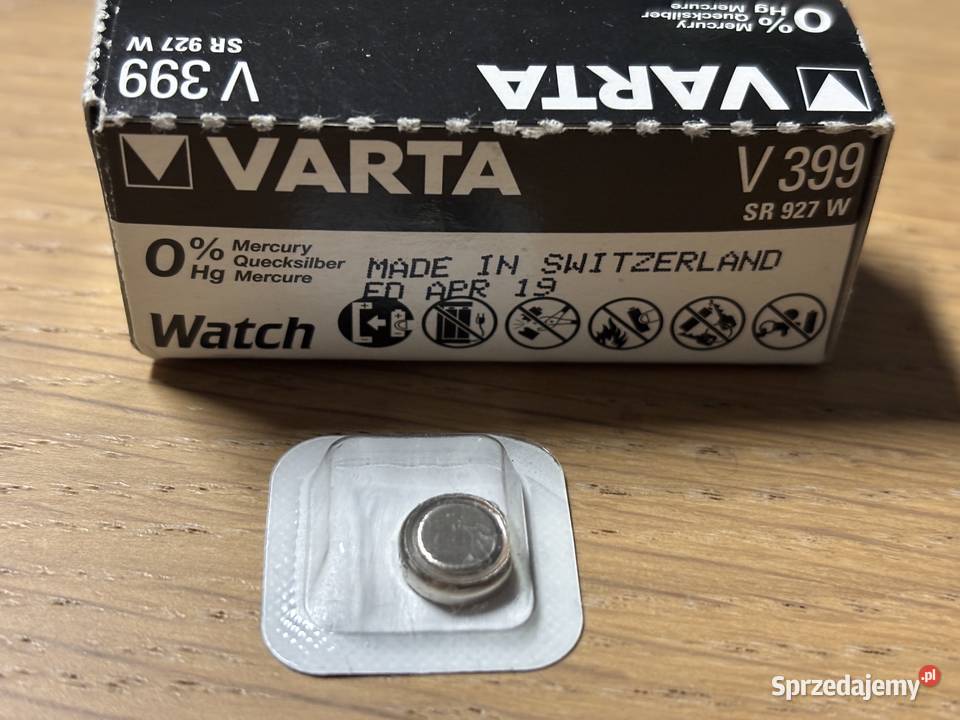 Bateria VARTA V399 SR57 AG7 155V 1 śląskie Bytom