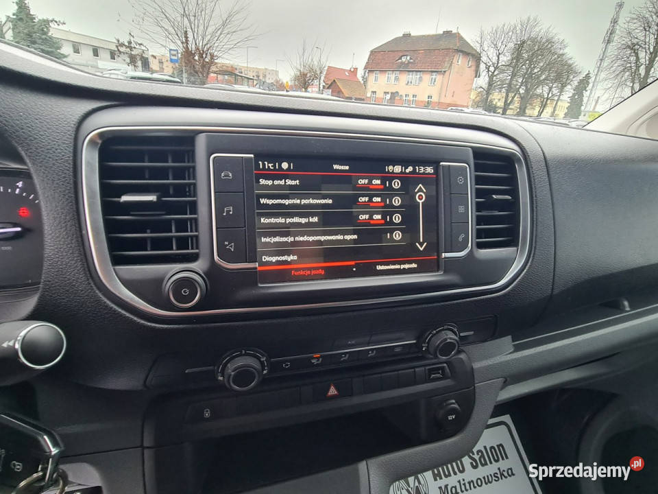 Citroen SpaceTourer 31 9Osobowy Nawiewy Navi PDC biały Wągrowiec