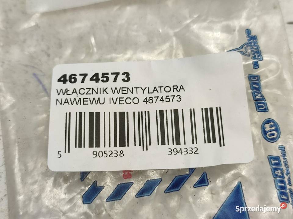WŁĄCZNIK WENTYLATORA NAWIEWU IVECO TRUCKS DAILY