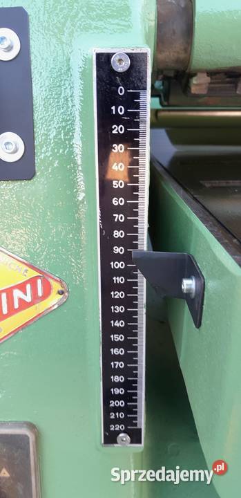 Grubościówka strugarka Primultini 600 126 małopolskie sprzedam