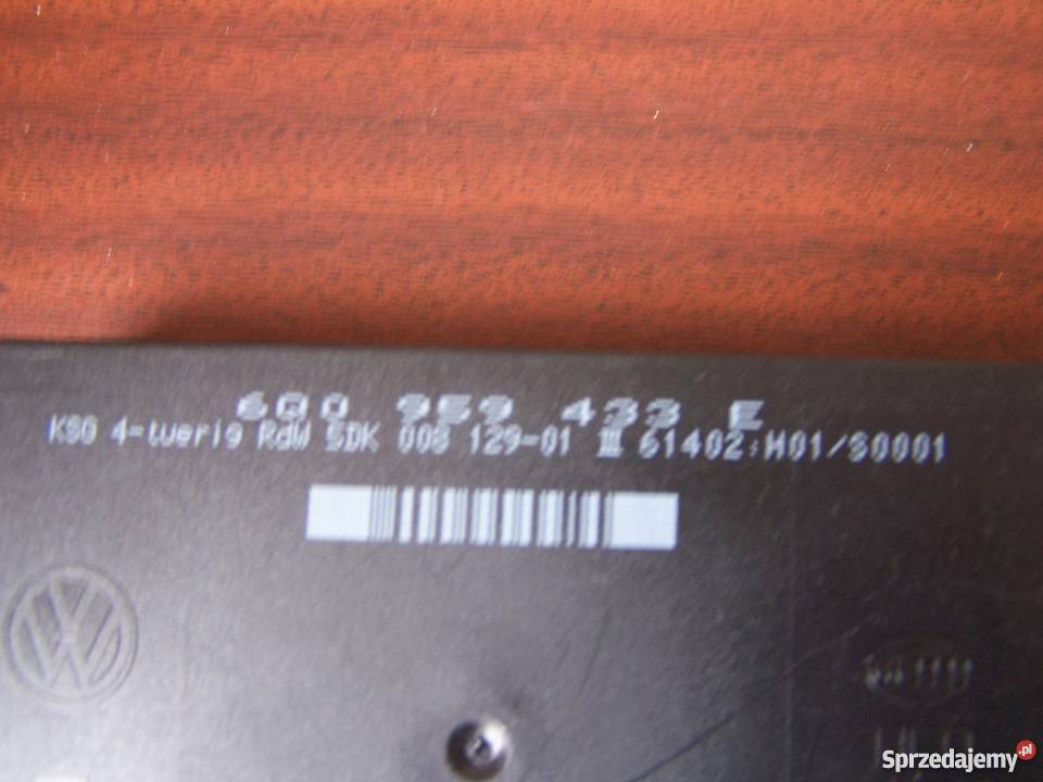 MODUŁ KOMFORTU VW SEAT SKODA6Q0 959 433 E Mława
