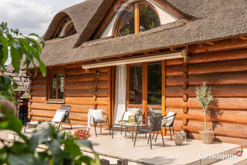 Bajkowy i ekologiczny dom z bala Warszawy asfalt Przypki