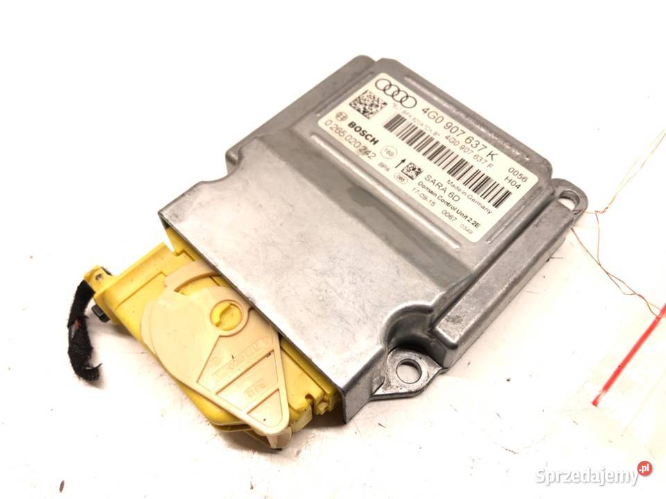 SENSOR AIRBAG AUDI A6 C7 4G0907637F 1018 CZUJNIK