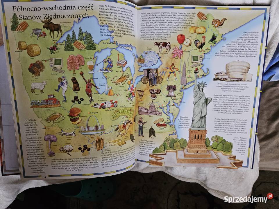 Ilustrowany atlas świata Nowa mazowieckie Warszawa